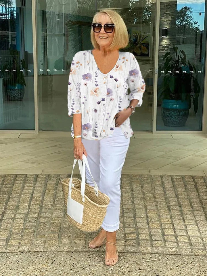 Sherry Floral Top