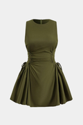 Elara Ruched Mini Dress
