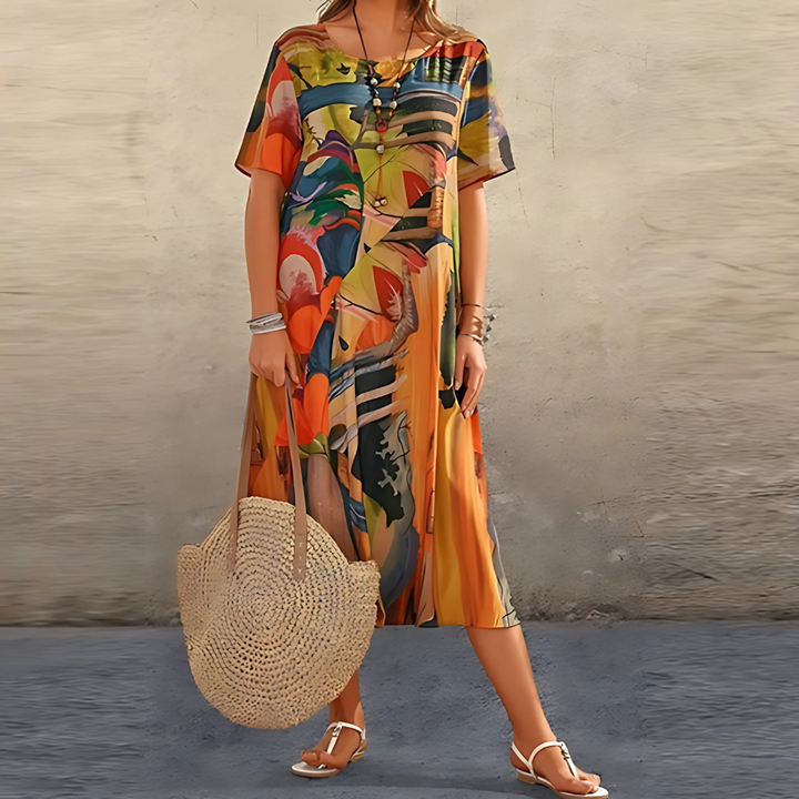 Colora Floral Dress