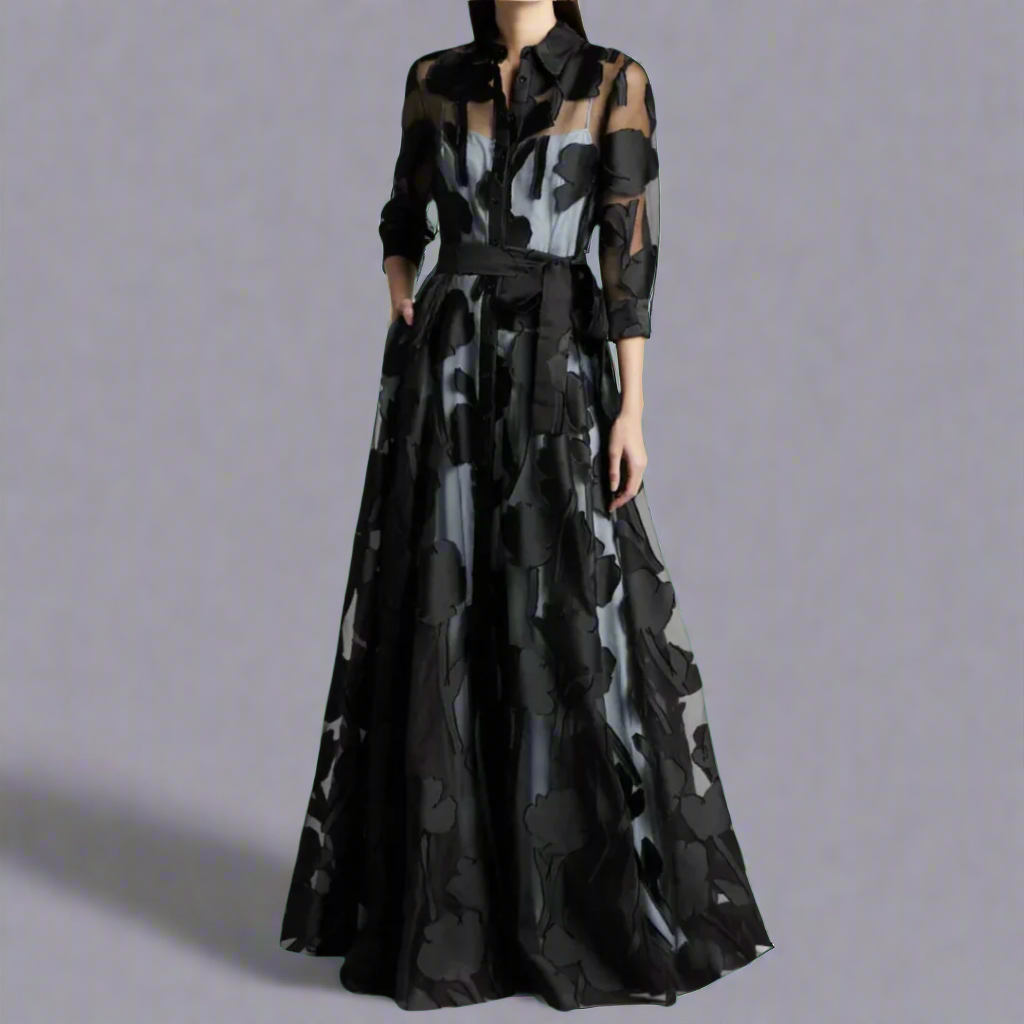 Denise Lightweight Maxi Dress with Elegant Charm