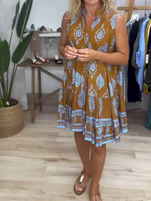 Zara Tiered Mini Dress