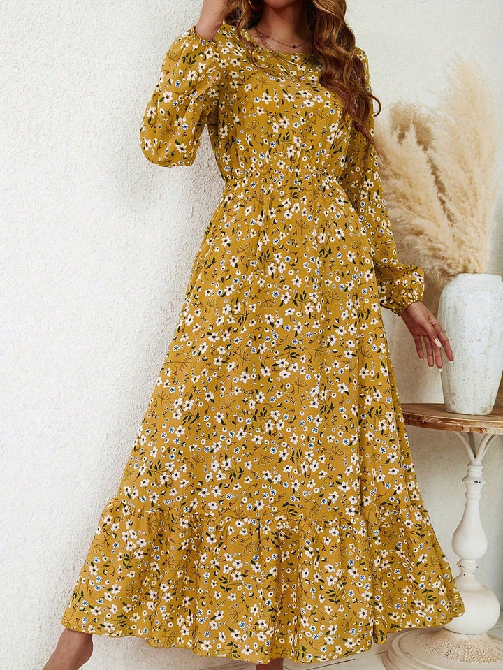 Flora Floral Maxi Dress