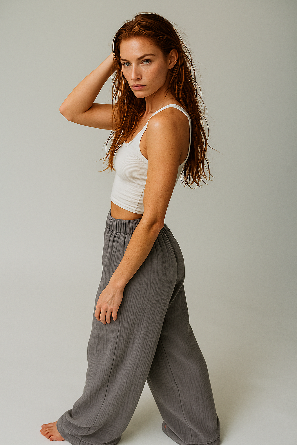 Hailey Cotton Lounge Trousers