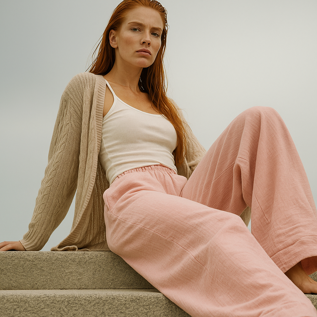 Hailey Cotton Lounge Trousers