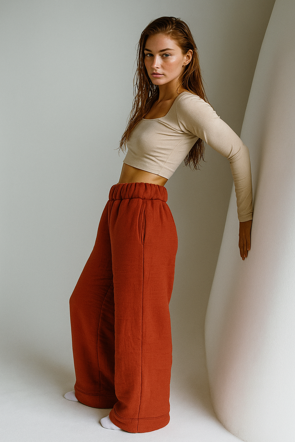 Hailey Cotton Lounge Trousers