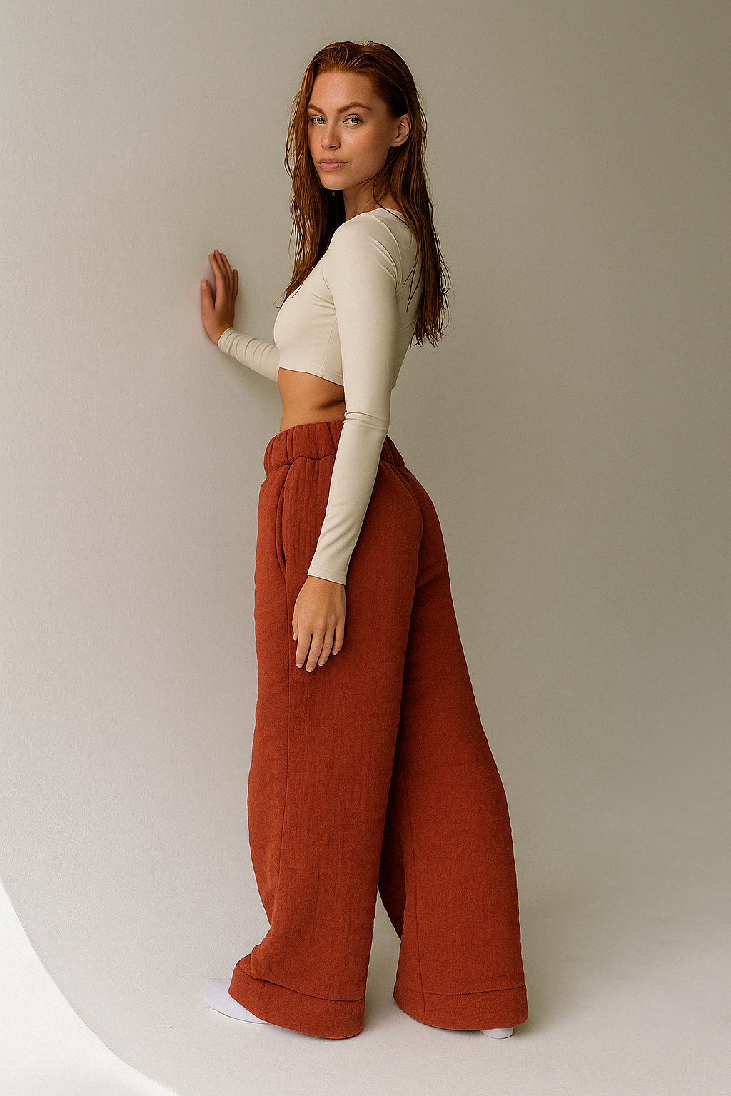Hailey Cotton Lounge Trousers