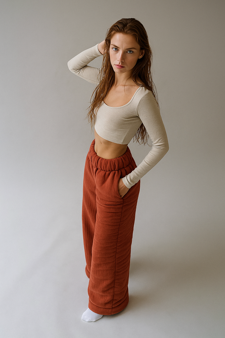 Hailey Cotton Lounge Trousers