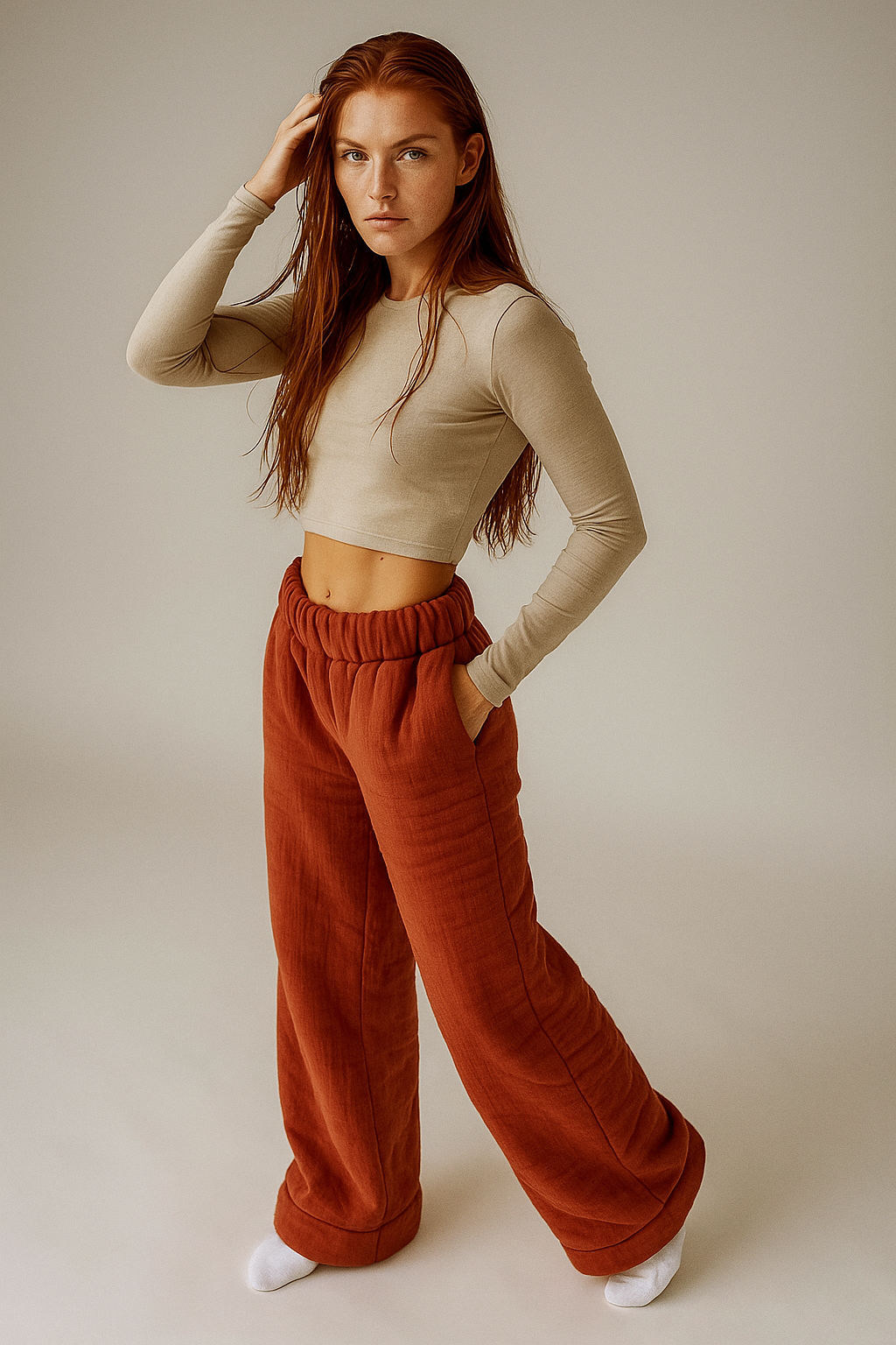 Hailey Cotton Lounge Trousers