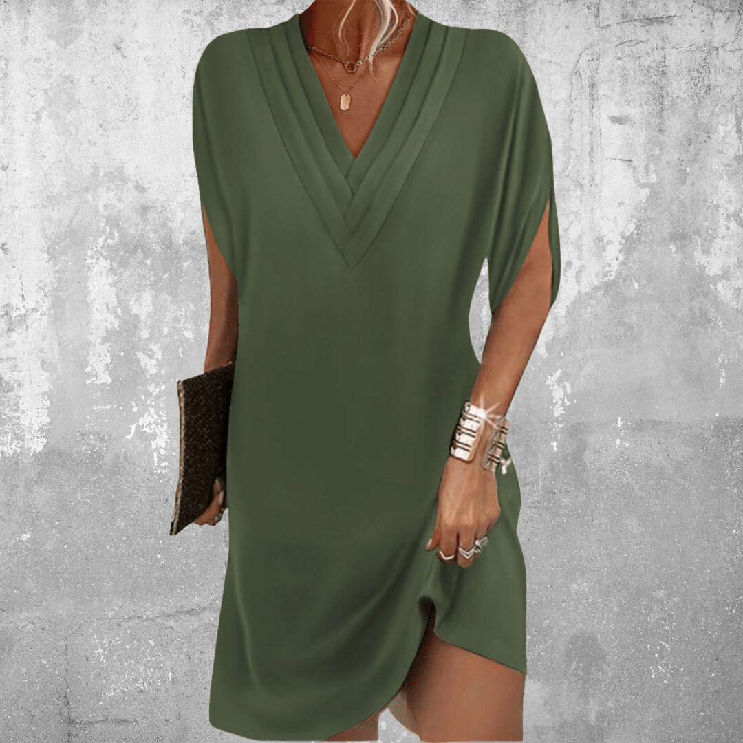 Brooke Elegant Tummy Covering Dress