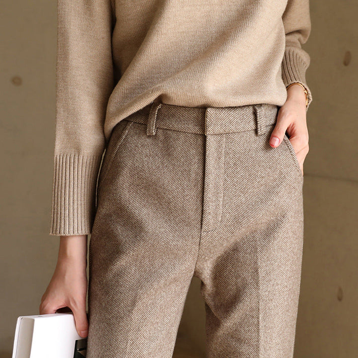 Coralie Classic Wool Blend Trousers