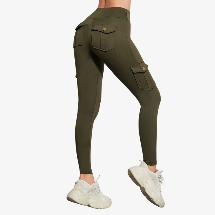 Women’s Slim-Fit Trousers with Pockets