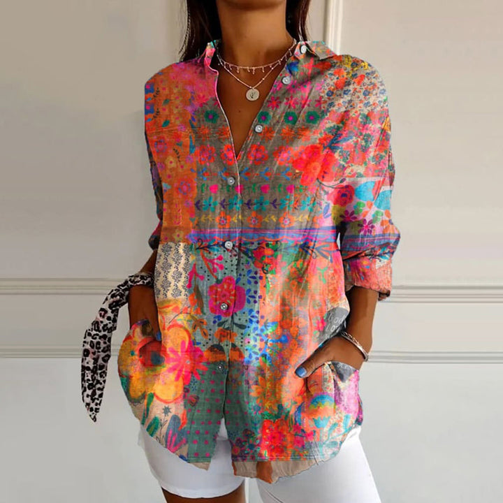Timeless Floral Print Blouse