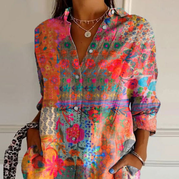Timeless Floral Print Blouse