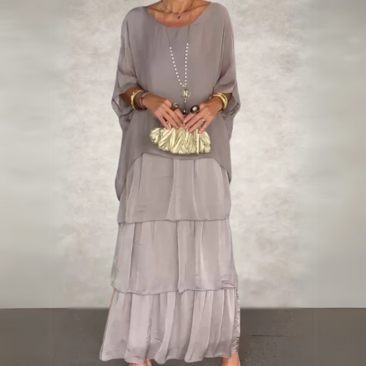 Kali Elegant Long Flowing Dress