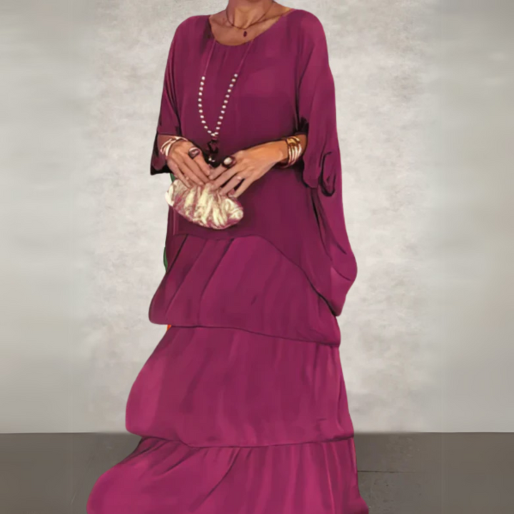 Kali Elegant Long Flowing Dress