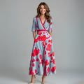 Florita Floral Wrap Dress