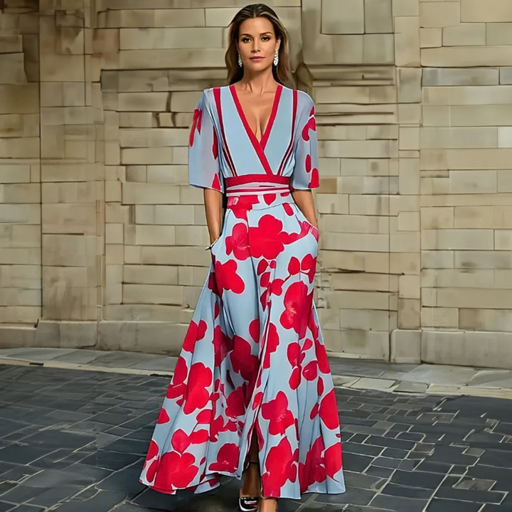 Florita Floral Wrap Dress