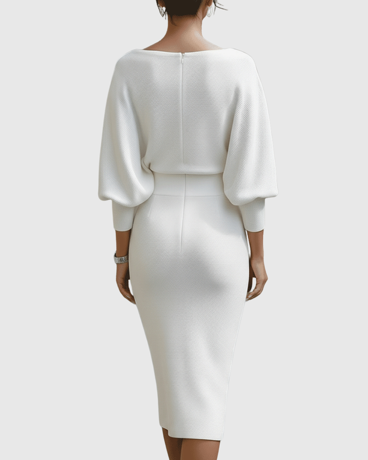 Vivienne Ribbed Midi Dress