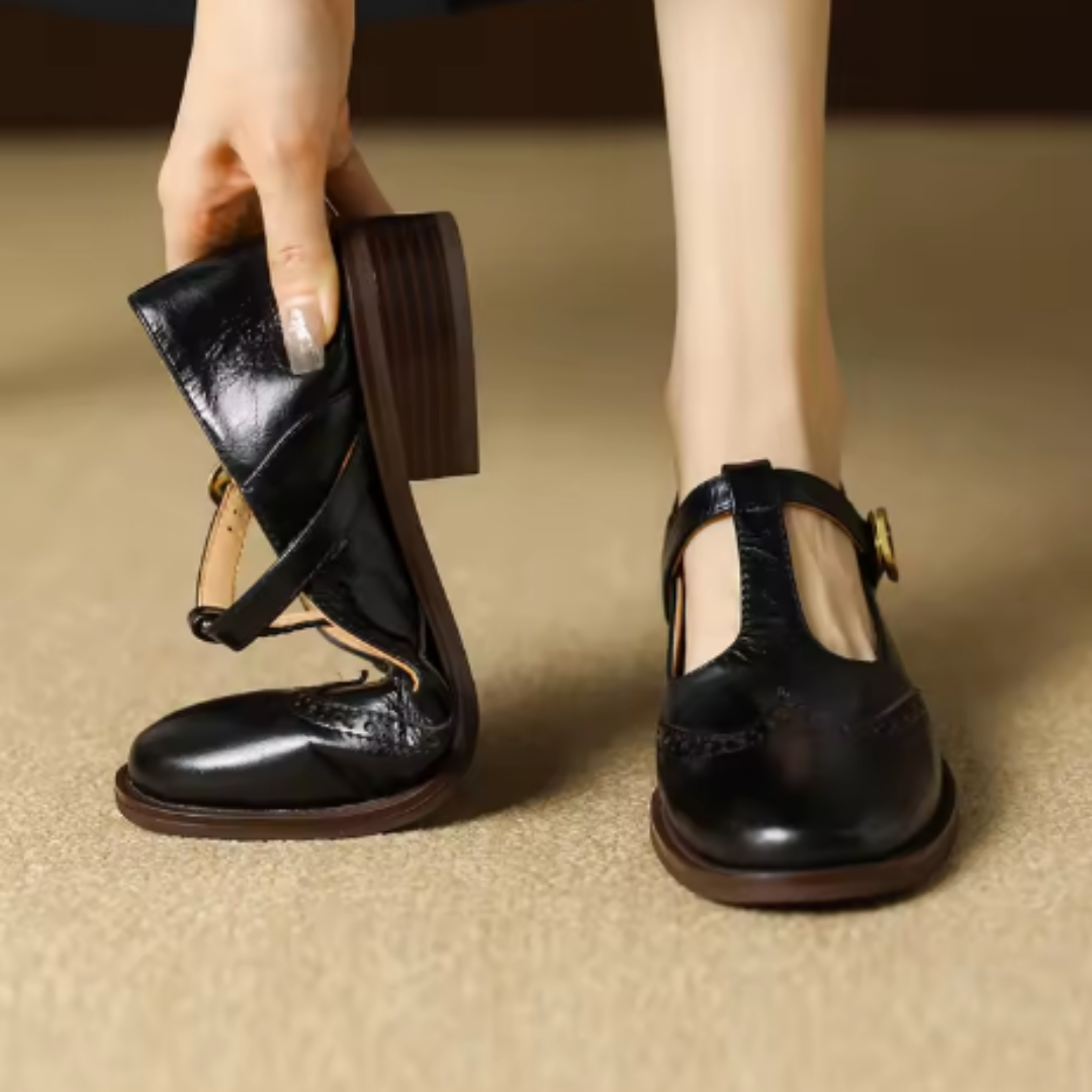 Nadine Leather Mary Jane