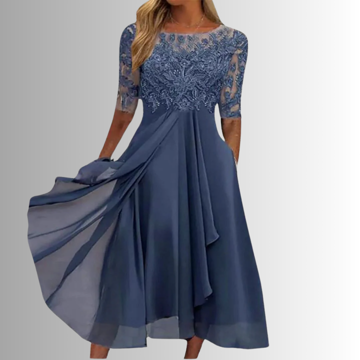 Rhonda Elegant Lace Dress