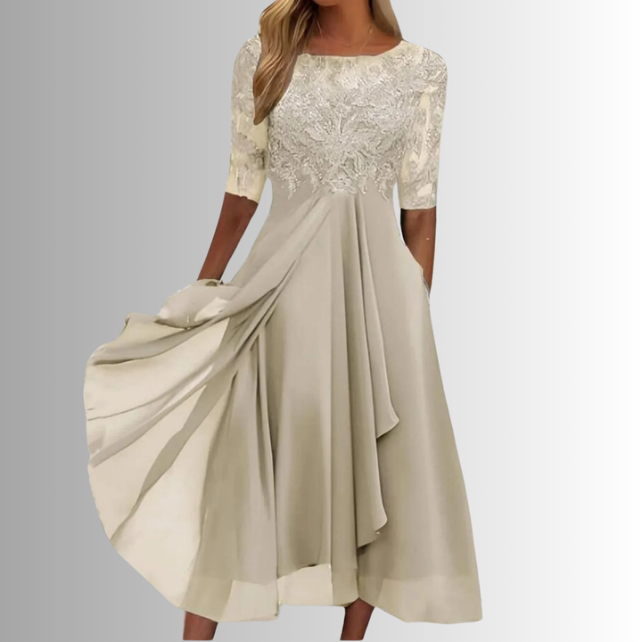 Rhonda Elegant Lace Dress