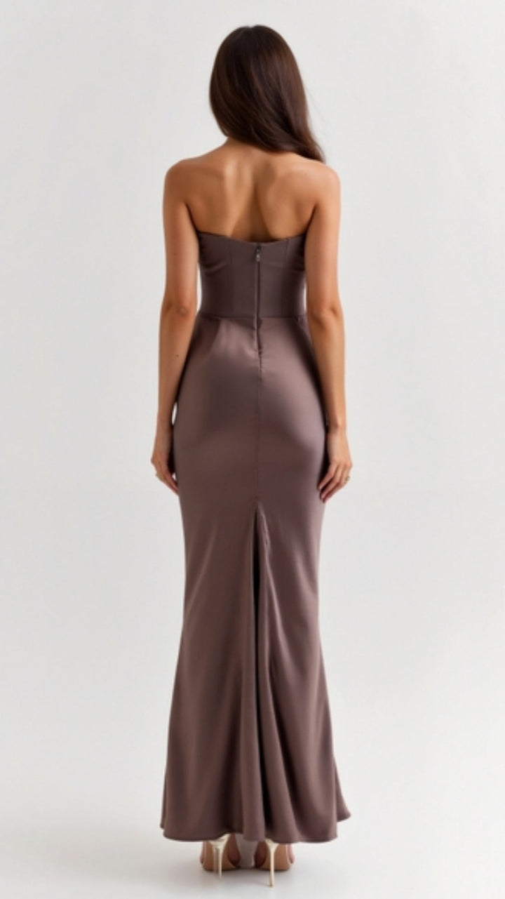 Yvonne Column Maxi Dress for Wedding Guests