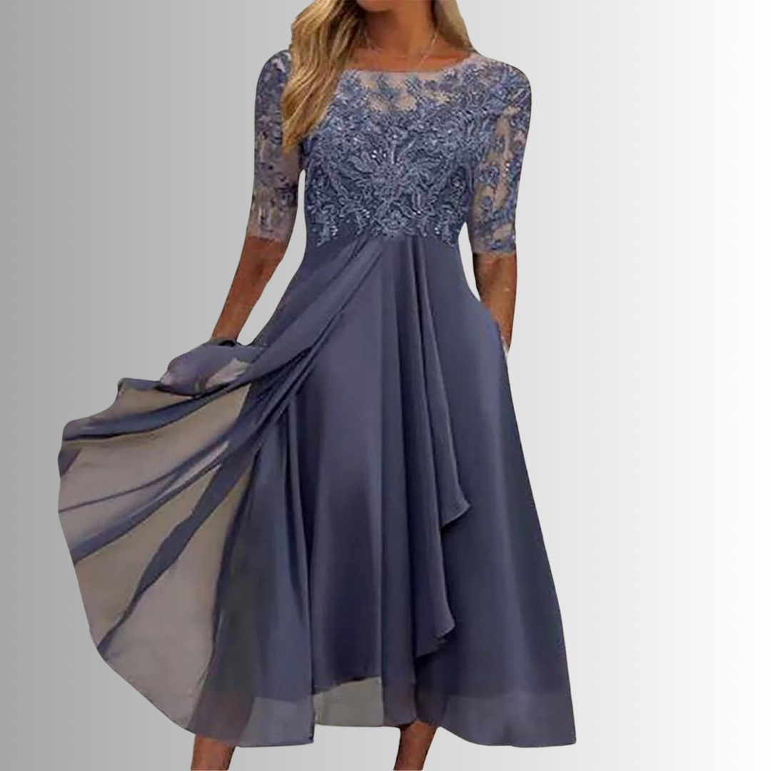 Rhonda Elegant Lace Dress