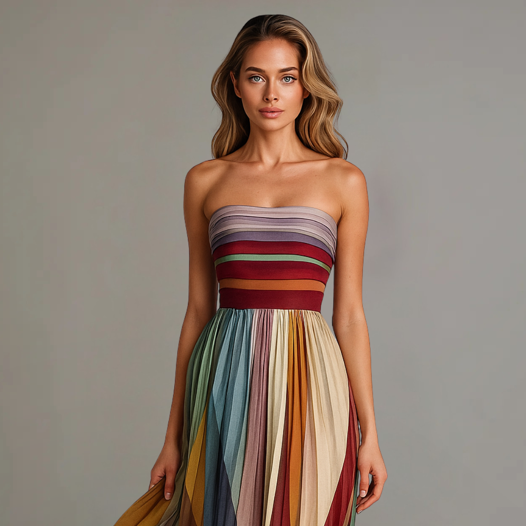 Judith Holiday Glam Maxi Dress