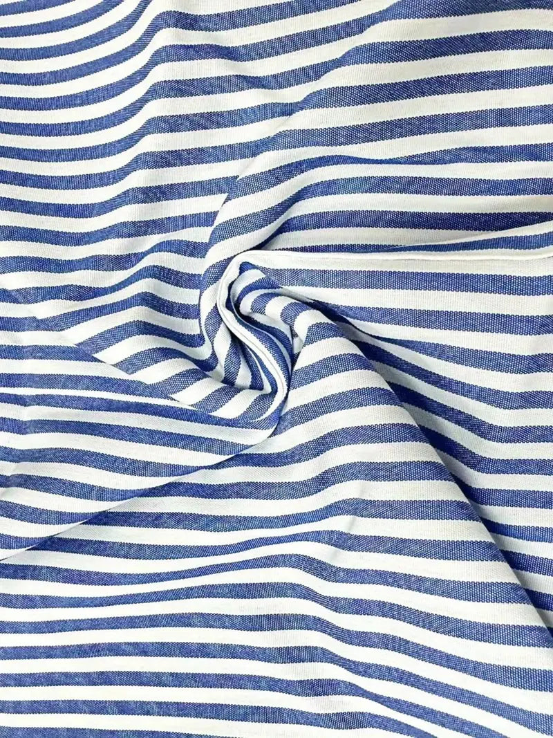 Beth Stylish Striped Summer Dress with Pockets