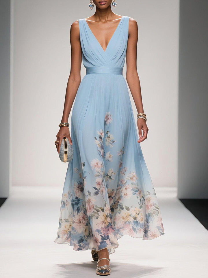 Rosalie Floral Guest Maxi Dress