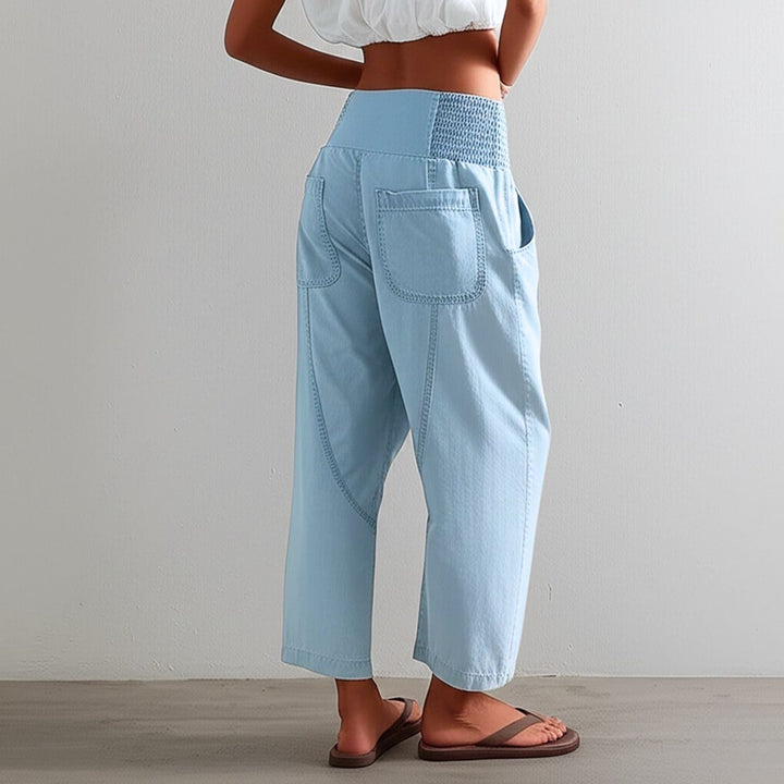 Vireya Curved Seam Wide Leg Pants