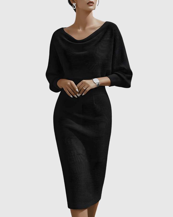 Vivienne Ribbed Midi Dress