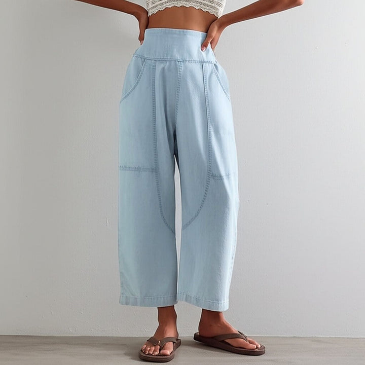Vireya Curved Seam Wide Leg Pants