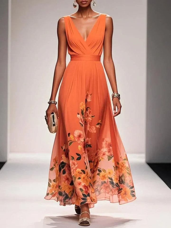 Rosalie Floral Guest Maxi Dress