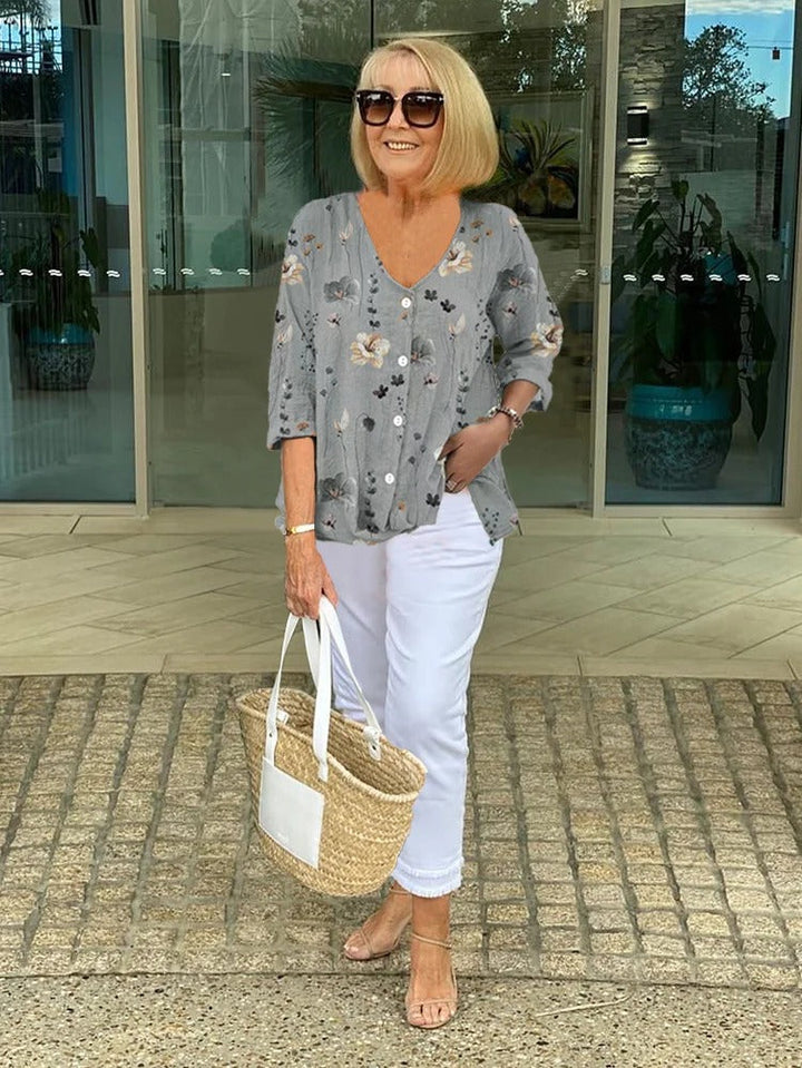 Sherry Floral Top