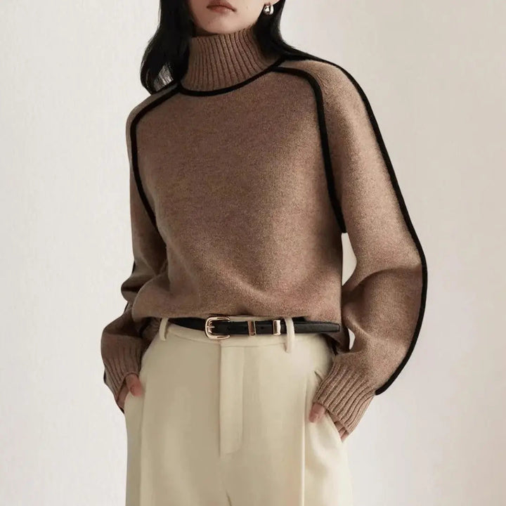 Women’s Turtleneck Sweater | Soft Knit | Elegant & Comfortable Fit