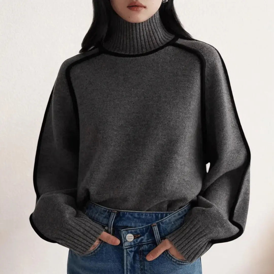 Women’s Turtleneck Sweater | Soft Knit | Elegant & Comfortable Fit