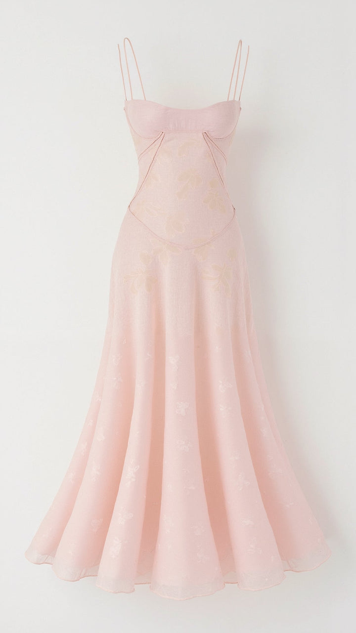 Annabelle Lace Wedding Guest Maxi Dress