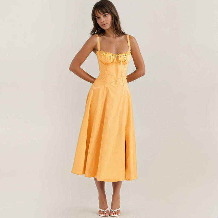Catherine Corset Party Midi Dress