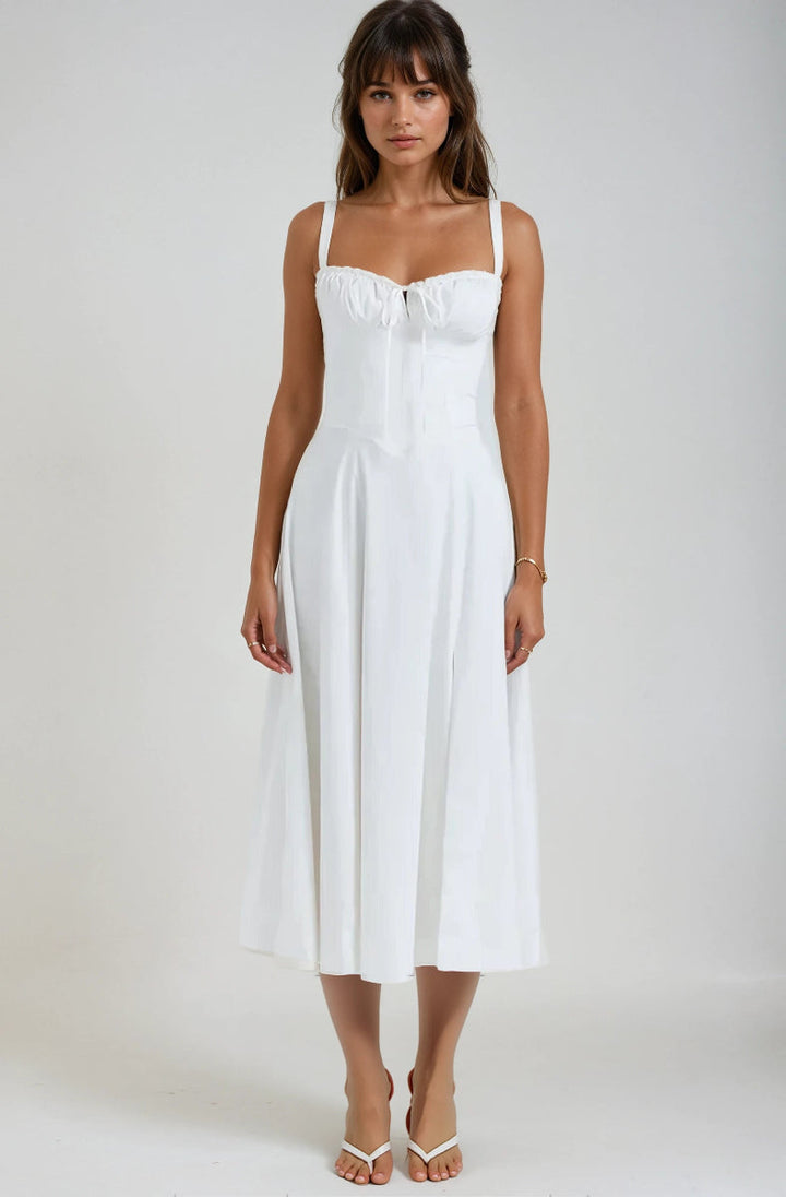 Catherine Corset Party Midi Dress