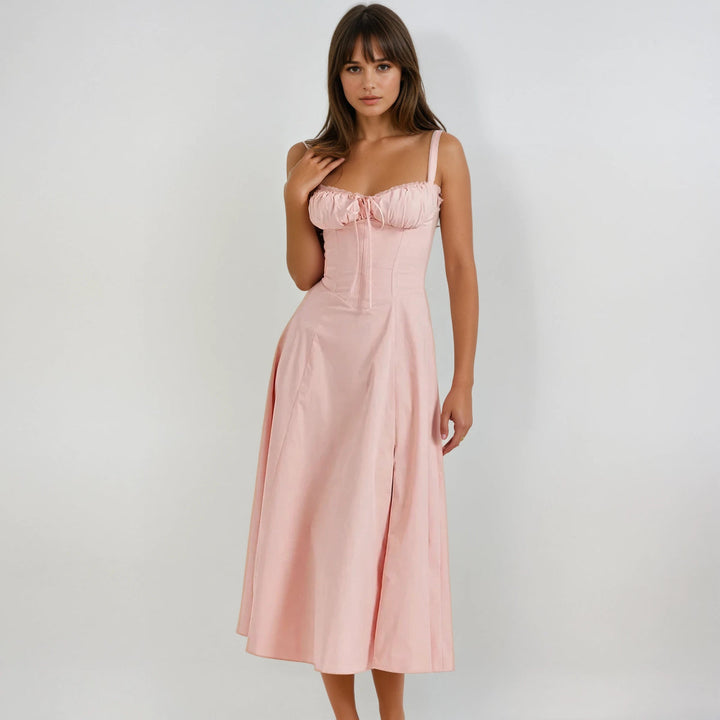 Catherine Corset Party Midi Dress
