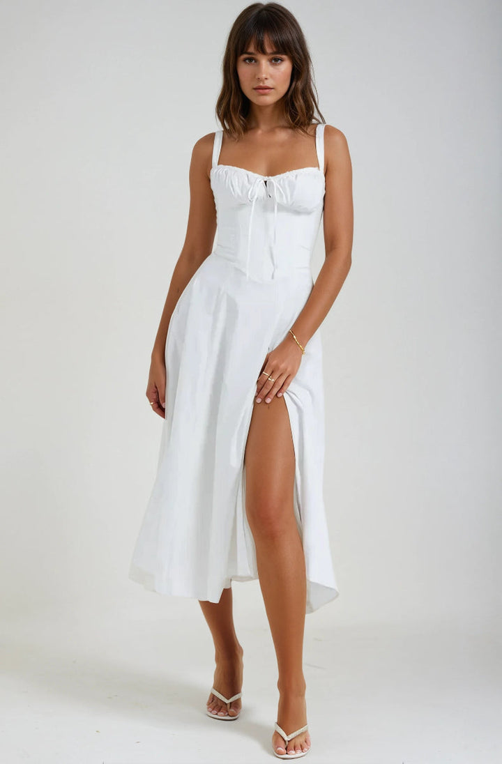 Catherine Corset Party Midi Dress