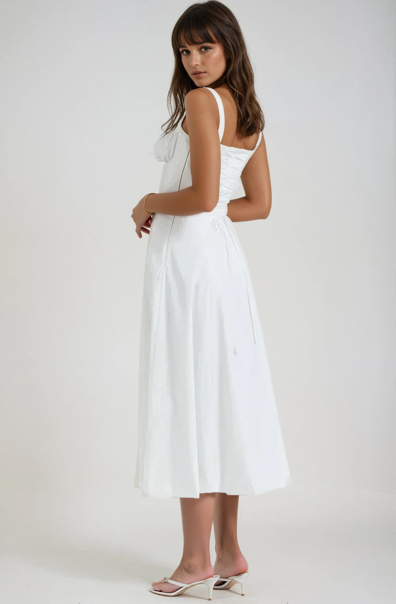 Catherine Corset Party Midi Dress