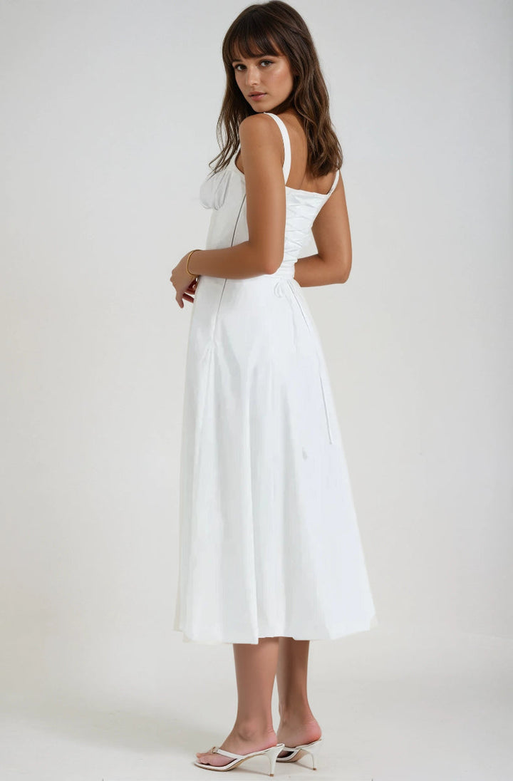 Catherine Corset Party Midi Dress