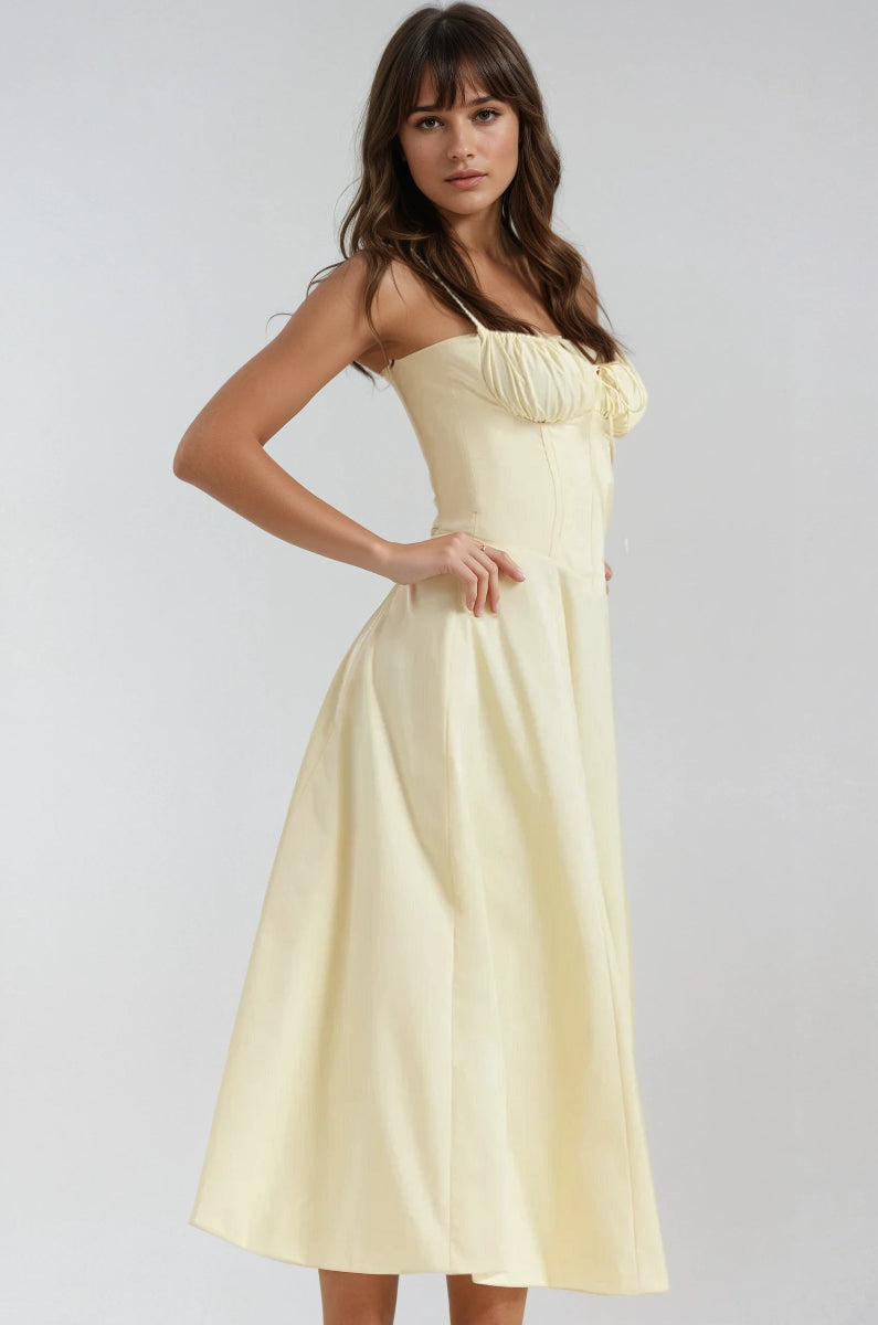 Catherine Corset Party Midi Dress