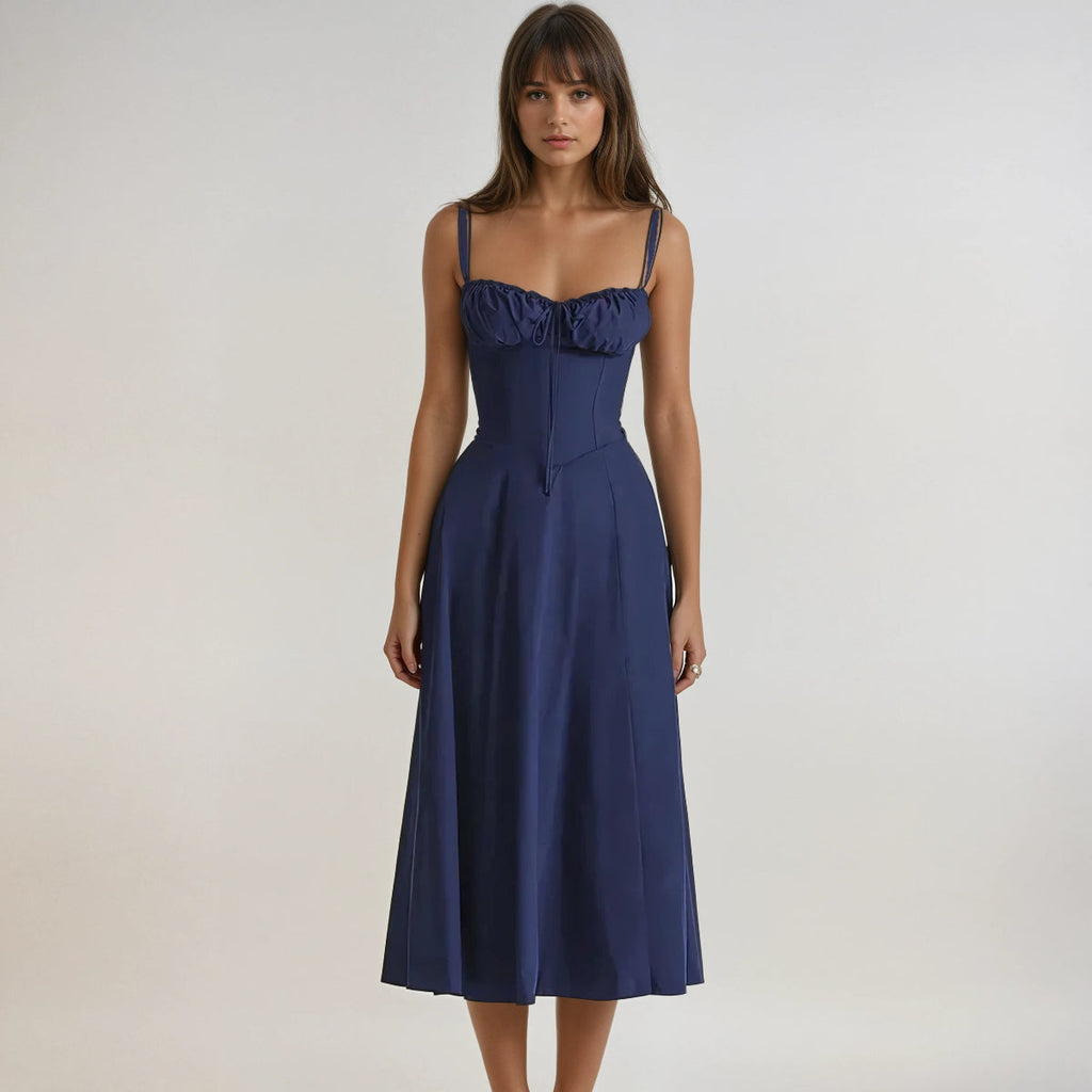 Catherine Corset Party Midi Dress