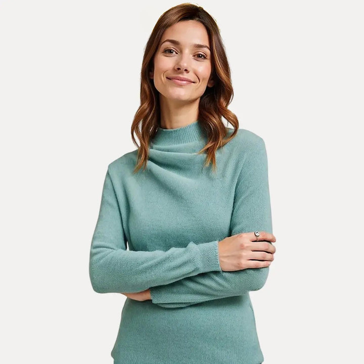 Women’s Knitted Wool Sweater | 100% Wool | Soft & Timeless Style