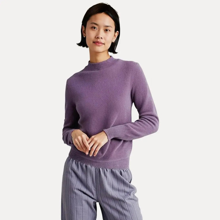 Women’s Knitted Wool Sweater | 100% Wool | Soft & Timeless Style