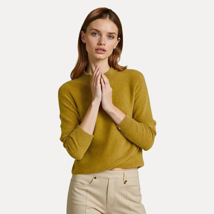 Women’s Knitted Wool Sweater | 100% Wool | Soft & Timeless Style