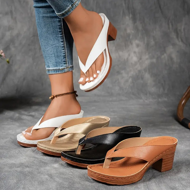 Marilyn Orthopedic Heeled Slippers